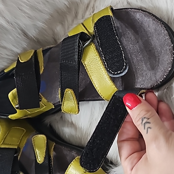 WOLKY OLIVE GREEN DESH TREKKINGSANDAL Sz 37 US 6-6.5 - Picture 5 of 10